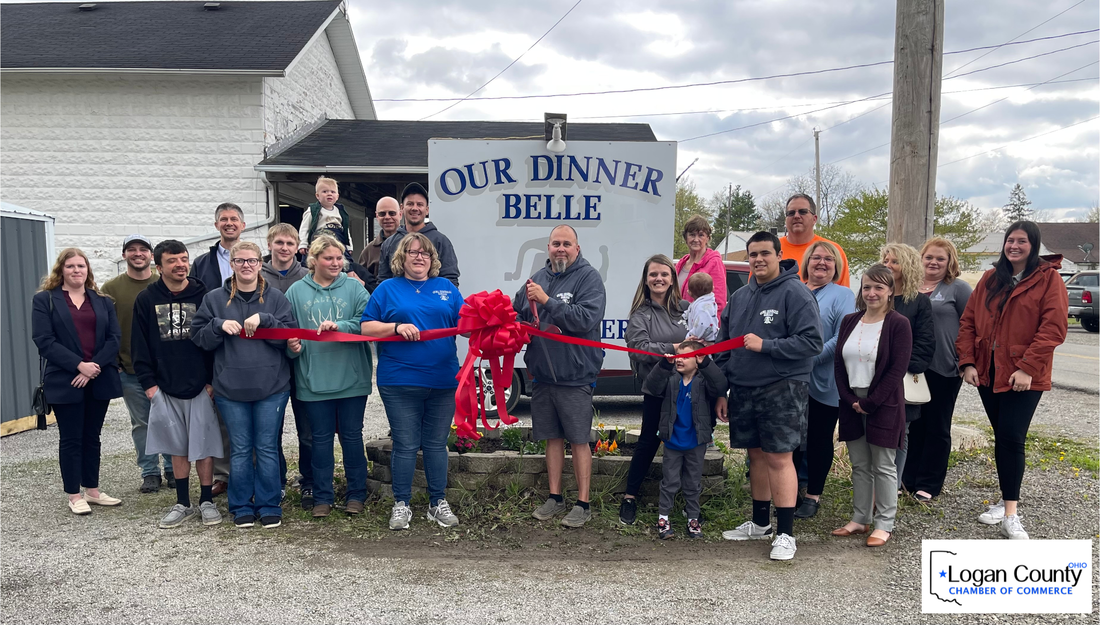 The Chamber celebrated the grand opening of Our Dinner Belle, Belle Center’s newest restaurant, on May 3! 
